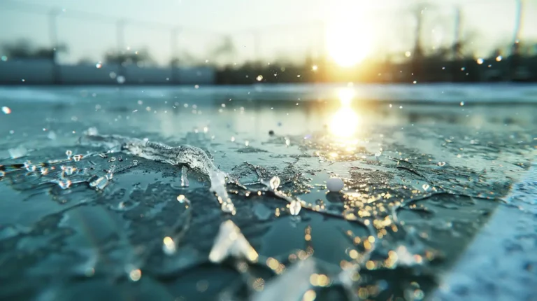 tennis court crack freeze prevention