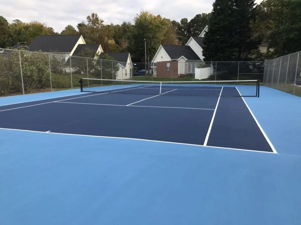 tennis court builder in raleigh