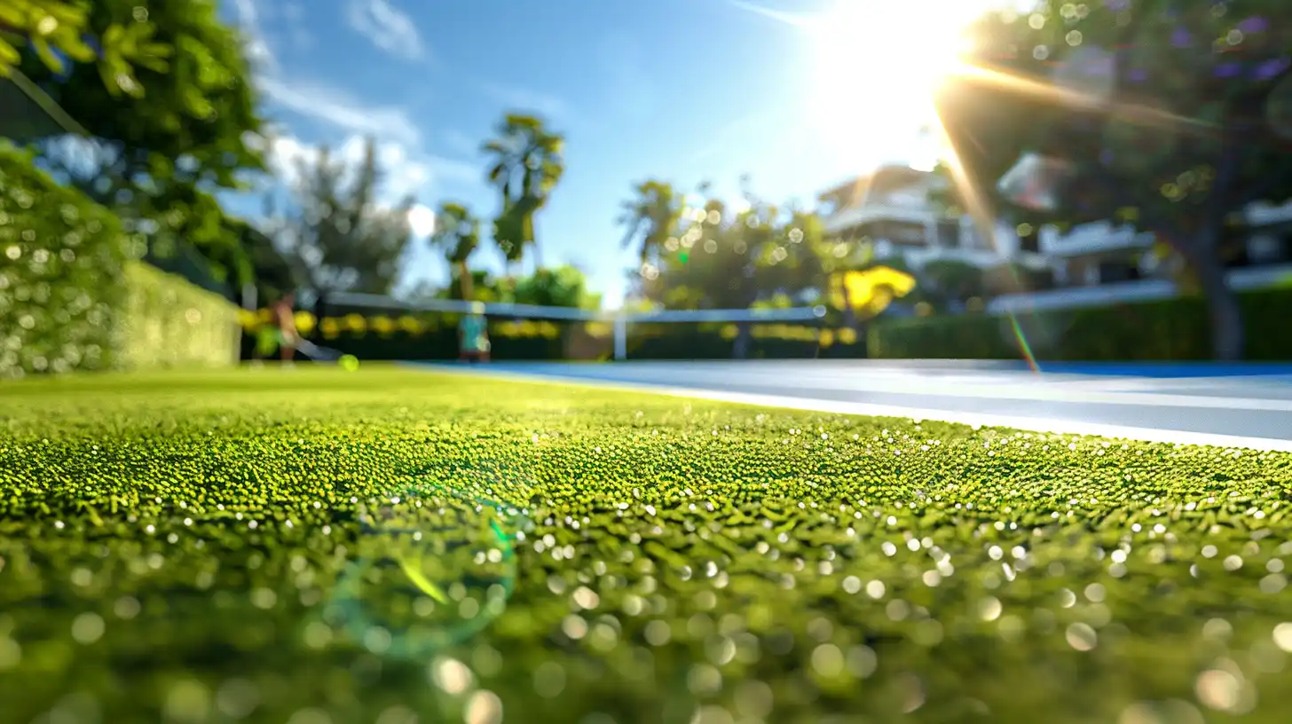 tennis court crack prevention